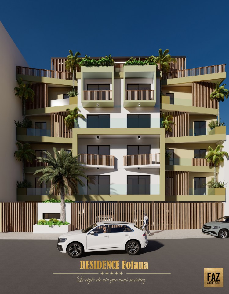 immeuble de bureau, abidjan par un architecte