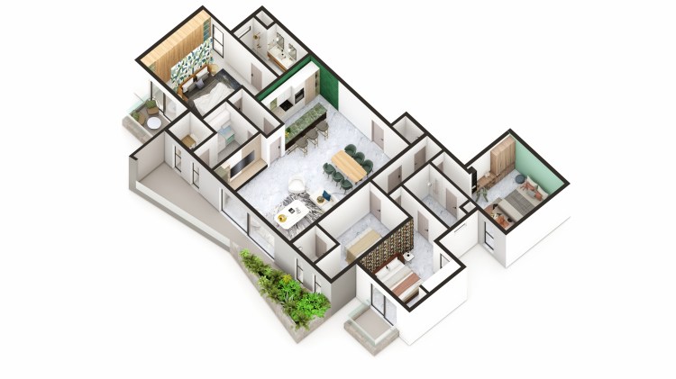 immeuble de bureau, abidjan par un architecte